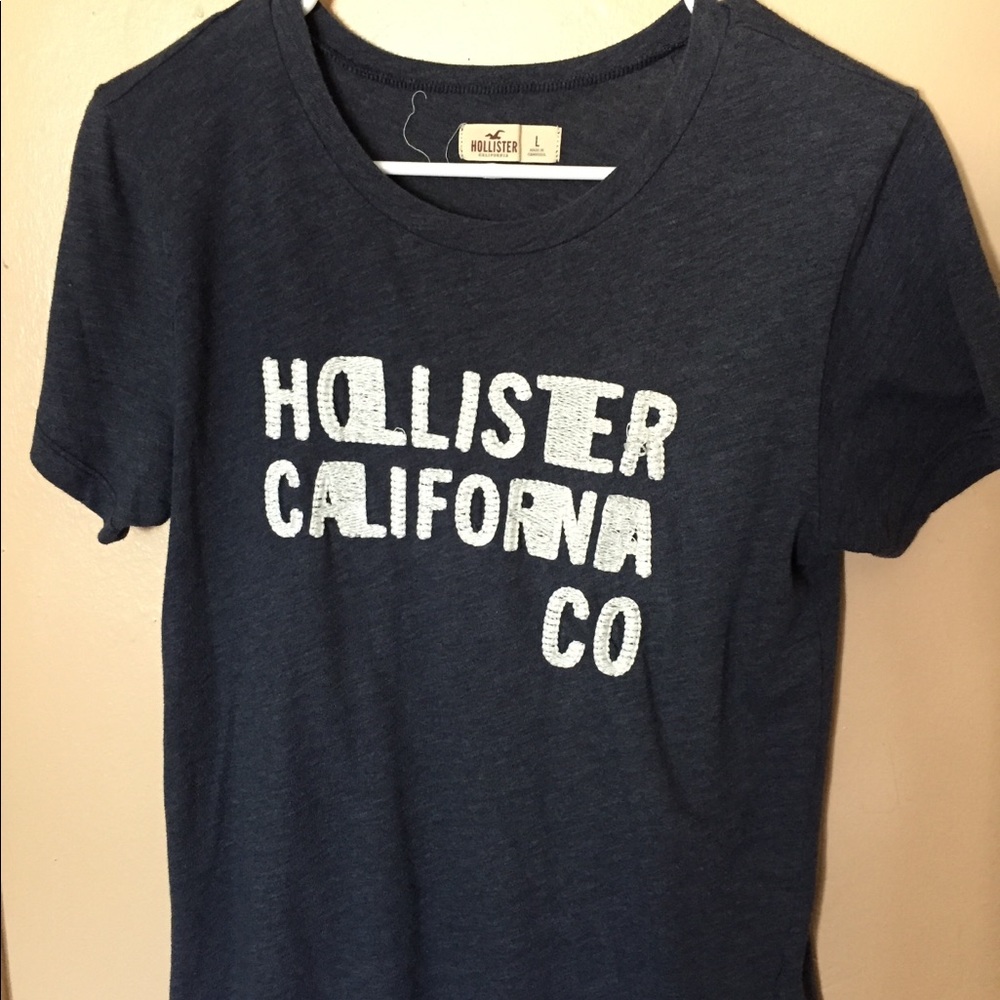 Dark blue holister shirt